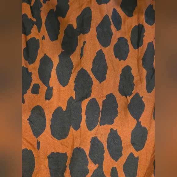 💚 NWOT Megan Renee Leopard Print Maxi Dress - Picture 7 of 10